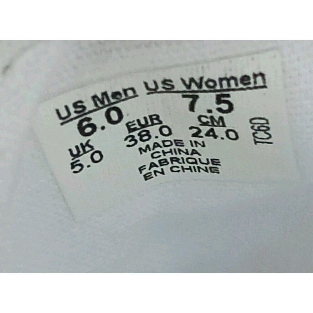 Vans Off the Wall Rainbow Zig Zag Chevron Shoes Womens 6 Multi Color - Picture 7 of 7